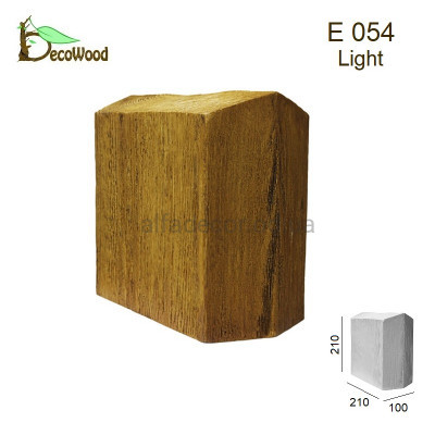 Стыковочный элемент E 054 classic дуб светлый DecoWood купить в Одессе