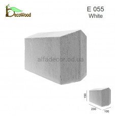 Стыковочный элемент E 055 classic белый DecoWood