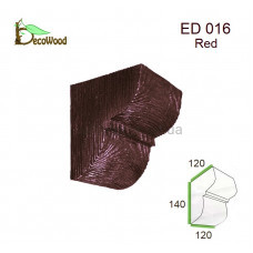 Консоль балки Модерн ED 016 classic дуб красный 12х12 DecoWood