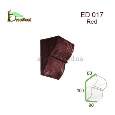 Консоль балки Модерн ED 017 classic дуб червоний 6х9 DecoWood