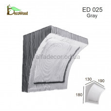 Консоль балки Модерн ED 025 classic дуб сивий 19х13 DecoWood