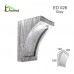 Консоль балки Модерн ED 026 classic дуб сивий 12х12 DecoWood купити в Одесі