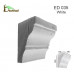 Консоль балки Модерн ED 035 classic біла 19х13 DecoWood купити в Одесі Консоль балки Модерн ED 035 classic біла 19х13 DecoWood купити в Одесі