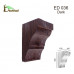 Консоль балки Модерн ED 036 classic дуб темний 12х12 DecoWood купити в Одесі