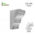 Консоль Модерн балки ED 036 classic біла 12х12 DecoWood купити в Одесі