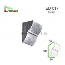 Консоль балки Модерн ED 017 classic дуб сивий 6х9 DecoWood