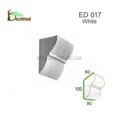 Консоль балки Модерн ED 017 classic біла 6х9 DecoWood