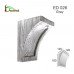 Консоль балки Модерн ED 026 classic дуб седой 12х12 DecoWood купить в Одессе
