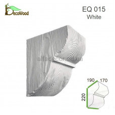 Консоль Рустик EQ 015 classic біла 19х17 DecoWood