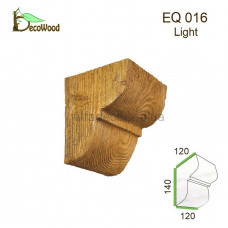 Консоль Рустик EQ 016 classic дуб світлий 12х12 DecoWood