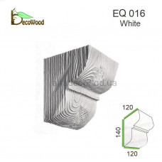 Консоль Рустик EQ 016 classic біла 12х12 DecoWood Консоль Рустик EQ 016 classic біла 12х12 DecoWood