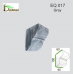 Консоль Рустик EQ 017 classic дуб сивий 6х9 DecoWood купити в Одесі