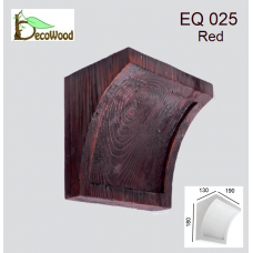 Консоль Рустик EQ 025 classic дуб червоний 19х13 DecoWood