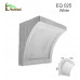 Консоль Рустик EQ 025 classic біла 19х13 DecoWood купити в Одесі Консоль Рустик EQ 025 classic біла 19х13 DecoWood купити в Одесі