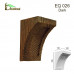 Консоль Рустик EQ 026 classic дуб темный 12х12 DecoWood купить в Одессе