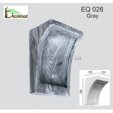Консоль Рустик EQ 026 classic дуб сивий 12х12 DecoWood