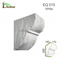 Консоль Рустик EQ 015 classic біла 19х17 DecoWood Консоль Рустик EQ 015 classic біла 19х17 DecoWood