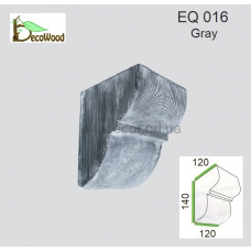 Консоль Рустик EQ 016 classic дуб сивий 12х12 DecoWood