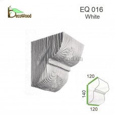 Консоль Рустик EQ 016 classic біла 12х12 DecoWood