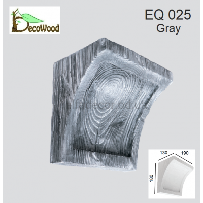 Консоль Рустик EQ 025 classic дуб седой 19х13 DecoWood купить в Одессе