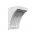Консоль Рустик EQ 026 classic белая 12х12 DecoWood купить в Одессе