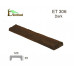 Панель Рустик ET 306 (3м) classic дуб темный 12х3,5 DecoWood купить в Одессе