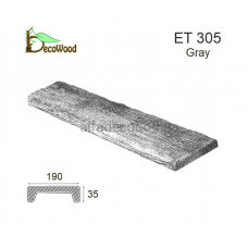  Панель Рустик ET 305 (2м) classic дуб сивий 19х3,5 DecoWood