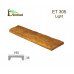 Панель Рустик ET 305 (3м) classic дуб светлый 19х3,5 DecoWood купить в Одессе