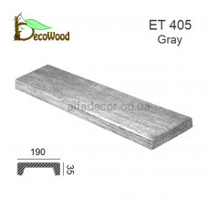 Панель Модерн ET 405 (2м) classic дуб сивий 19х3,5 DecoWood