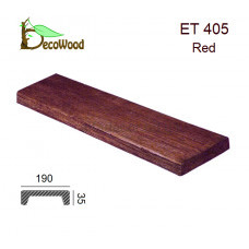 Панель Модерн ET 405 (2м) classic дуб красный 19х3,5 DecoWood