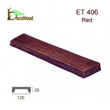 Панель Модерн ET 406 (3м) classic дуб красный 12х3,5 DecoWood