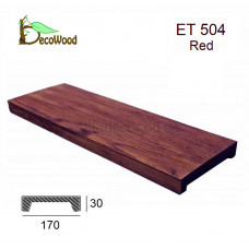 Панель Модерн ET 504 (2м) classic дуб червоний 17х3 DecoWood