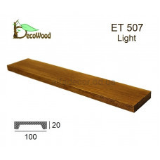 Панель Модерн ET 507 (2м) classic дуб світлий 10х2 DecoWood