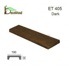Панель Модерн ET 405 (2м) classic дуб 19х3,5 DecoWood