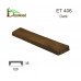 Панель Модерн ET 406 (2м) classic дуб темный 12х3,5 DecoWood купить в Одессе
