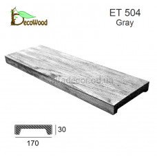 Панель Модерн ET 504 (2м) classic дуб сивий 17х3 DecoWood