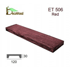 Панель Модерн ET 506 (2м) classic дуб червоний 12х3 DecoWood