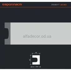 Молдинг гладкий Європласт 1.65.502