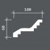 Карниз(плинтус) потолочный гладкий Европласт 1.50.276 купить в Одессе