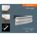 Карниз(плинтус) гибкий гладкий Европласт 1.50.144 Flex купить в Одессе