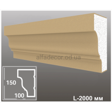 Карниз фасадный K-01 AlfaDecor