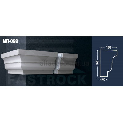 Молдинг Fastrock МЛ-069 купити в Одесі