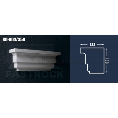 Капітель пілястри Fastrock КП-004/350 купити в Одесі
