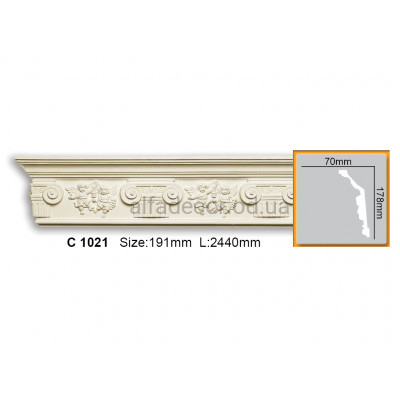 Карниз Gaudi Decor C 1021 (2.44м) купити в Одесі
