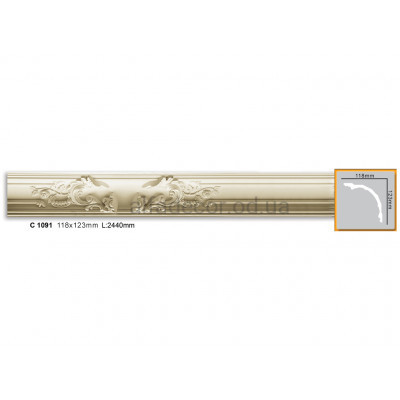 Карниз Gaudi Decor C 1091 (2.44м) купить в Одессе