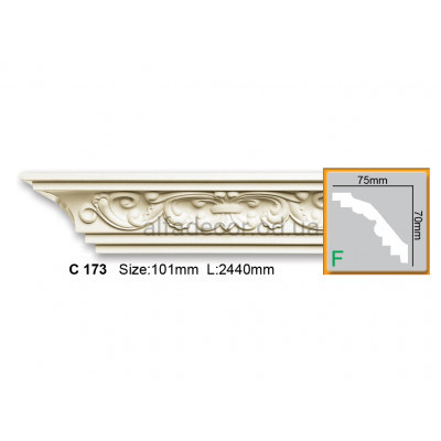 Карниз Gaudi Decor C 173 (2.44м) купити в Одесі