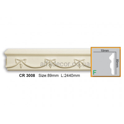 Молдинг Gaudi Decor CR 3008 (2.44м) купити в Одесі