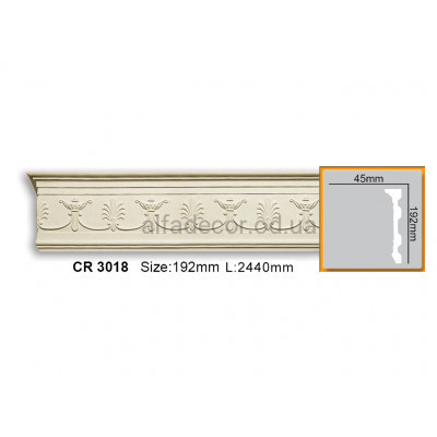 Молдинг Gaudi Decor CR 3018 (2.44м) купить в Одессе
