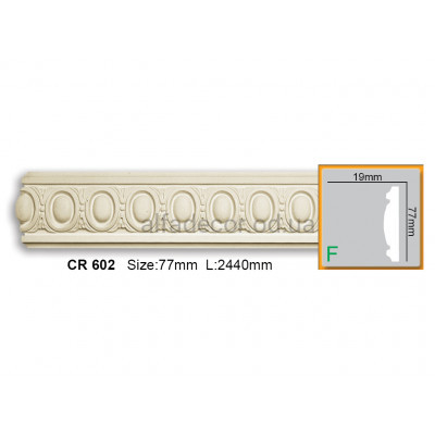 Молдинг Gaudi Decor CR 602 (2.44м) купити в Одесі