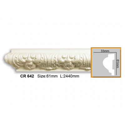 Молдинг Gaudi Decor CR 642 (2.44м) купити в Одесі